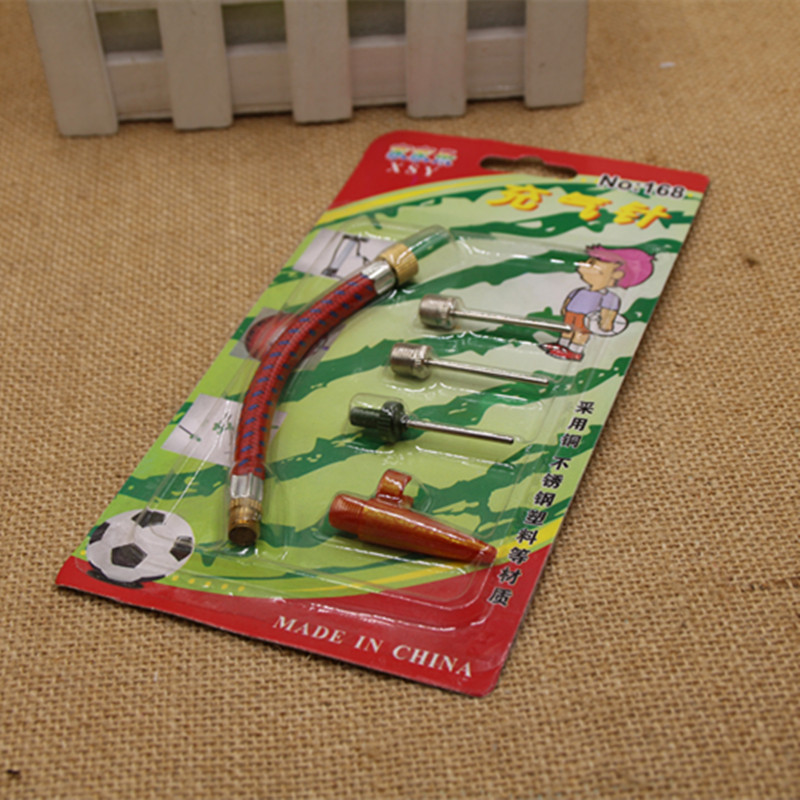 Kit de inflador con agujas – Para fútbol, baloncesto, globos, venta al por mayor de 2 yuanes