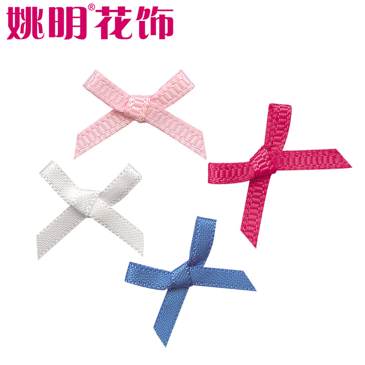 Accesorios de lencería para mujer en 39 colores, mini lazos, materiales decorativos para ropa estilo coreano, anudados a mano C01.