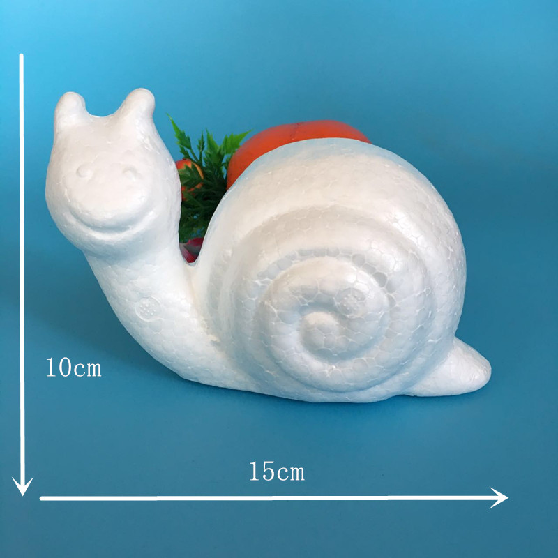 厂家直销eps泡沫 动物造型 （蜗牛14cm） 手工DIY配件 橱窗道具
