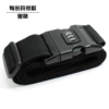 There is a lock black