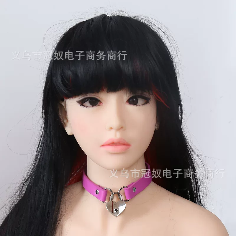 2017 Multicolor Leather Neck Collar with Heart Shape Lock Neck Collar Alternative Training Punk Accessories for Women Wholesale Tease