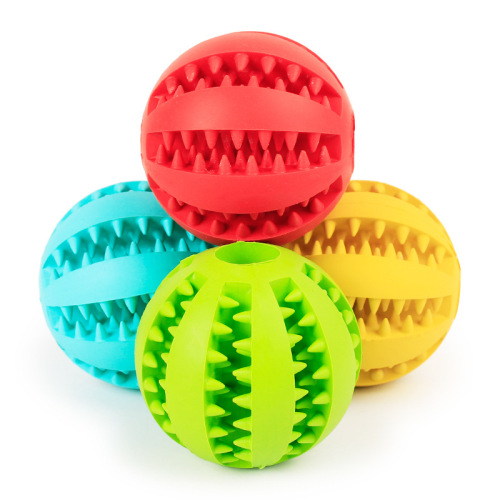 Pet toy ball new chewing cross-border milky rubber dog watermelon teeth cleaning pet ball toy wholesale