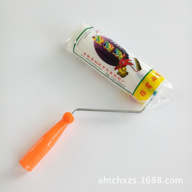 厂家直销 华星508五彩滚筒刷 乳胶漆长毛滚筒 油漆涂料滚筒刷