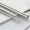 Square non-slip chopsticks stainless steel, wholesale