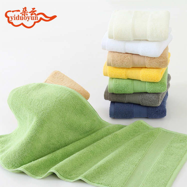 Pure cotton hotel towel plain broken Hotel beauty salon towel thickened absorbent towel daily necessities wholesale