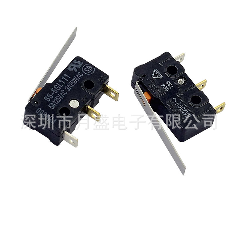 行程开关SS-01GL 欧姆龙微动开关 高寿命SS-01GL摆杆开关