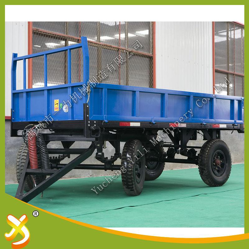 厂家直销3吨农用拖车 自卸拖拉机翻斗车  各种吨位拖车三轮车