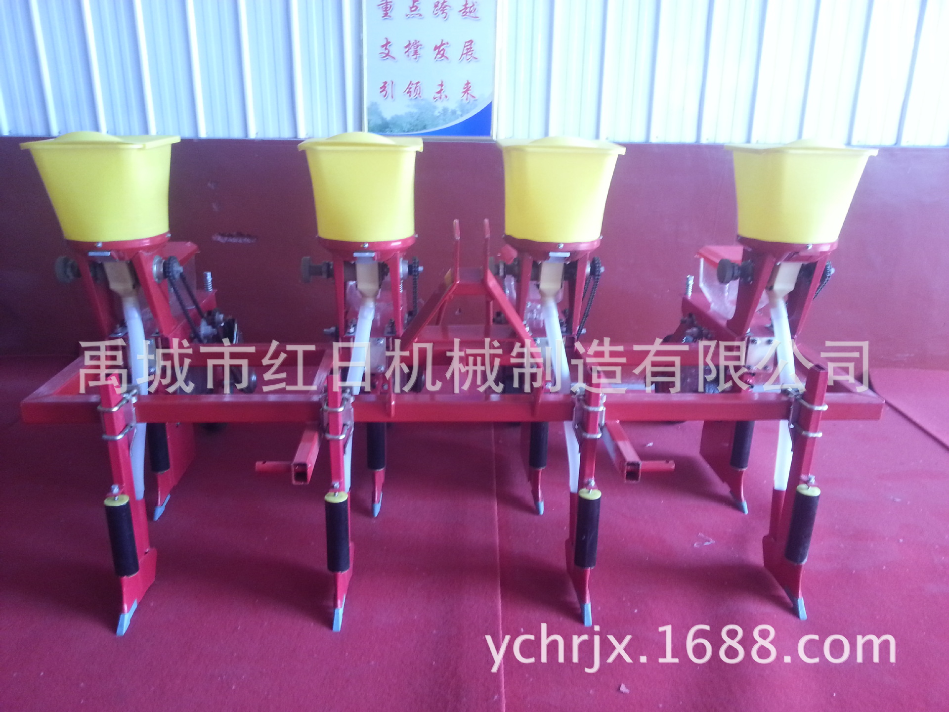 4行玉米施肥播种机   精密施肥玉米播种机   农用播种机