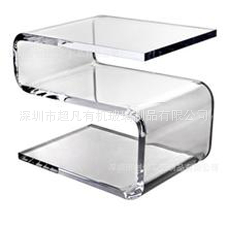 厂家生产亚克力会议桌子椅子有机玻璃餐桌咖啡桌椅子