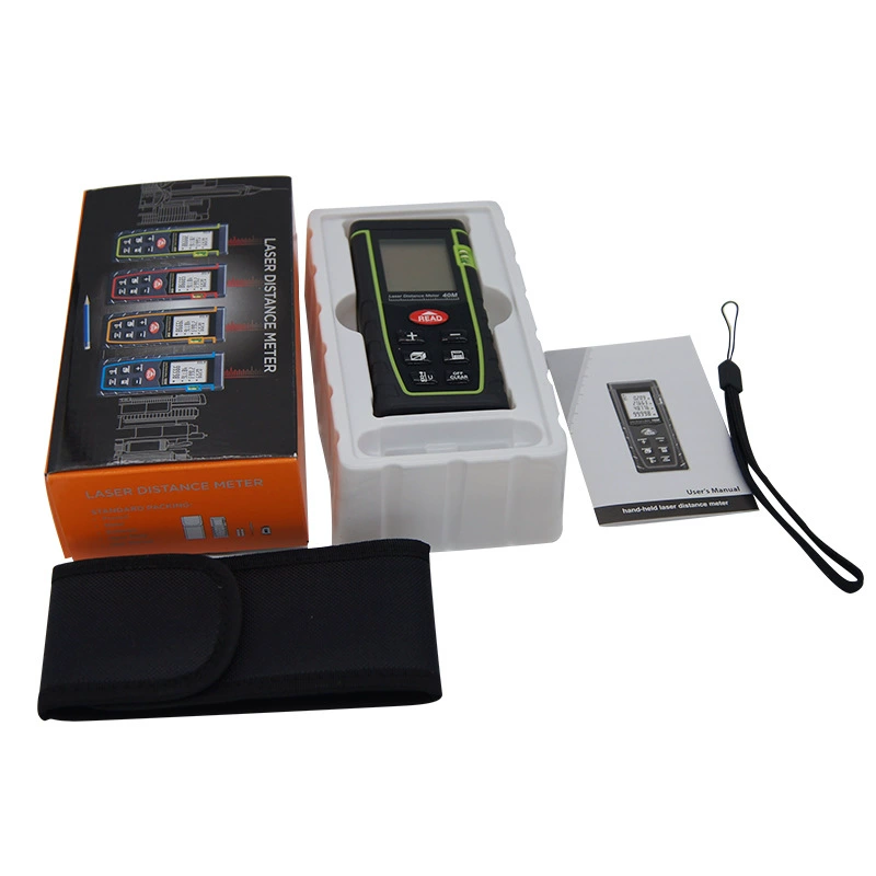 LDM-T40 laser ranging meter holding an electronic ruler infrared distance measuring instrument cross-overseas spacing measuring instrument
