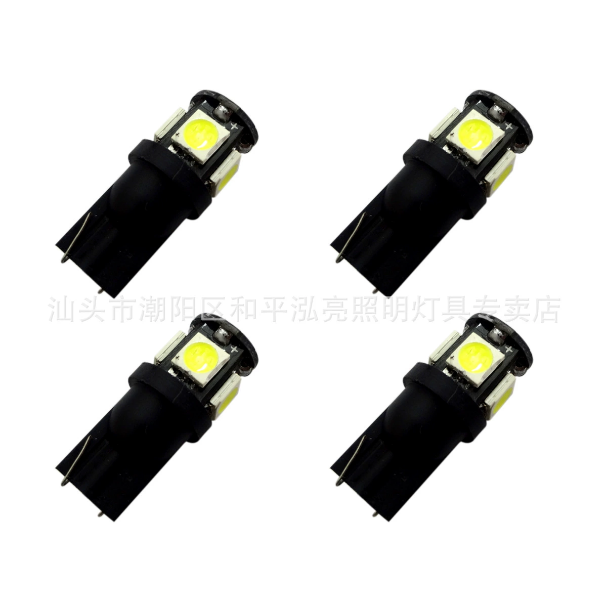 Автомобильный светодиодный Автомобильный свет T10 5 свет 5050 Светодиодный индикатор ширины лампы Измеритель света лампа для чтения W5W