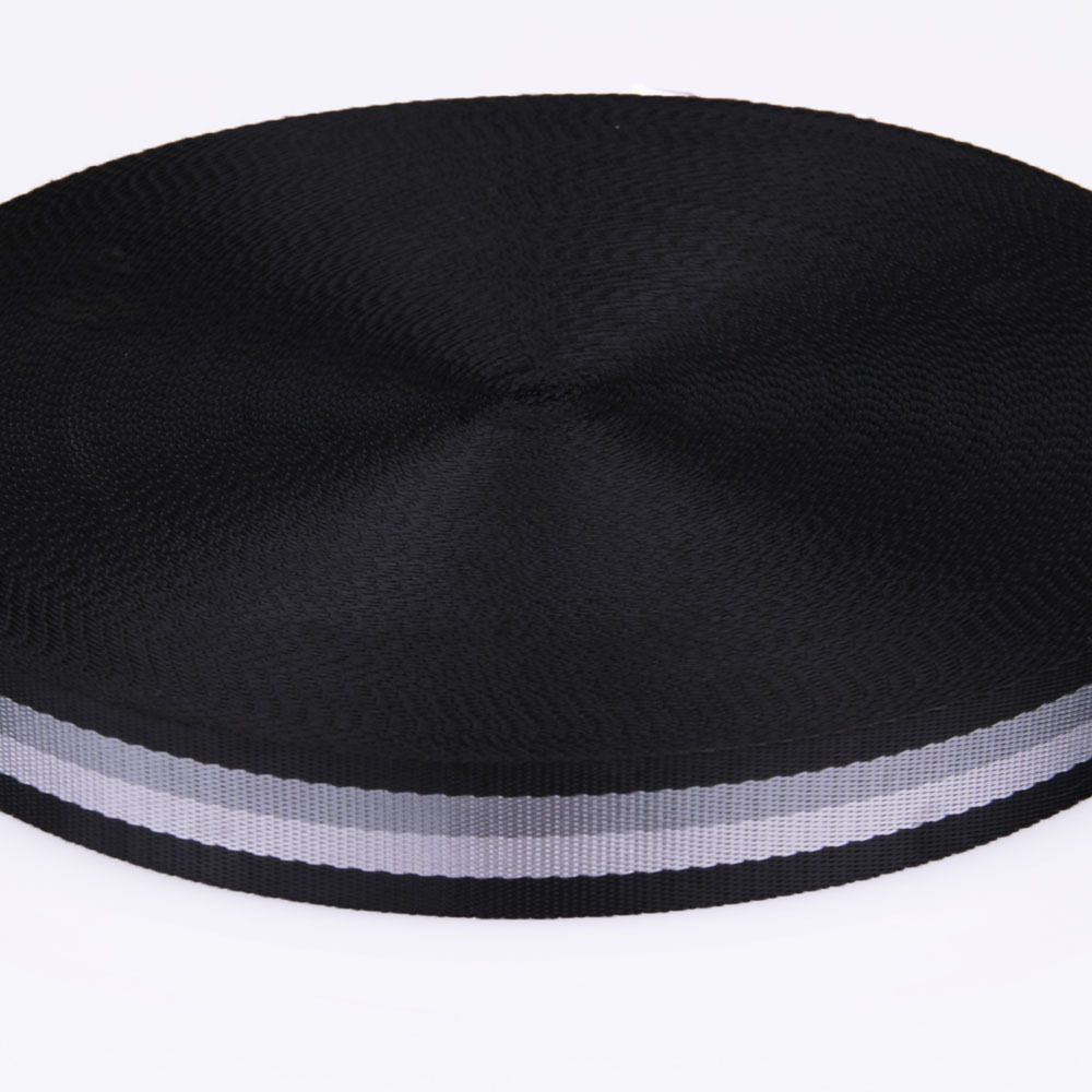 广东厂家现货 1寸2分 3.2cm 32毫米 黑白灰双色 仿尼龙织带