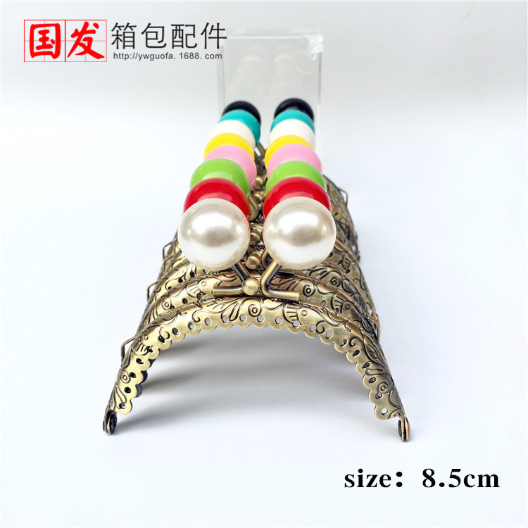 8.5CM arco dragón-fénix flores de encaje dulces boca oro 24 colores opcionales   0225 - 24GT