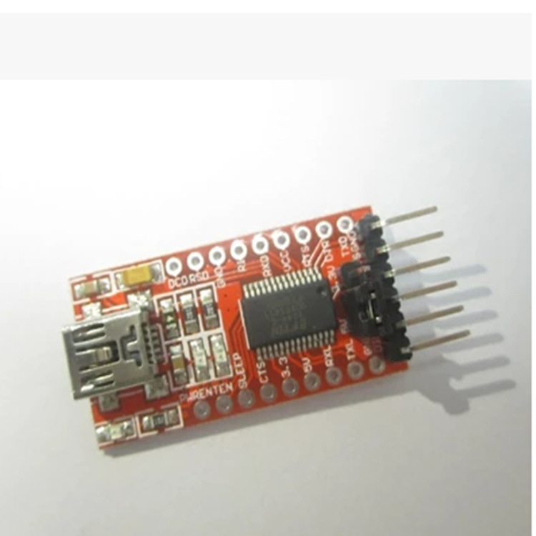 FT232RL模块USB转TTL 支持3.3V 5V mini pro下载器 XDXTW