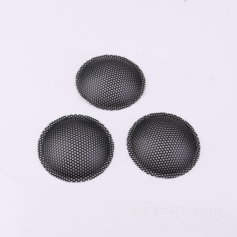 宁波商家生产焊接金属五金冲压件 钢带65锰碗型网状配件加工