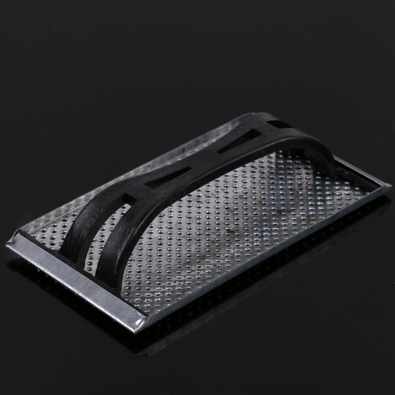 批发带眼铁砂架拉毛架打磨器装饰工具抹泥板砂架铁板铁砂架