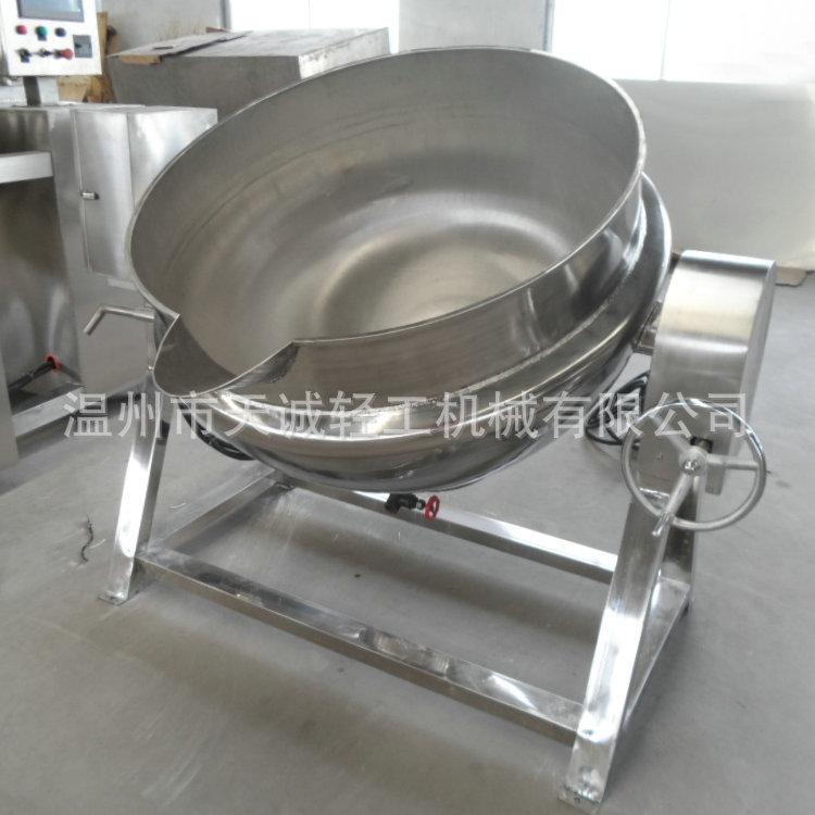 厂家批发 温州夹层锅 不锈钢食品夹层锅 电加热立式夹层锅