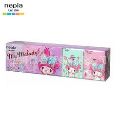 Nepia美楽蒂3層10包携帯ハンカチ紙10包携帯ナプキン紙