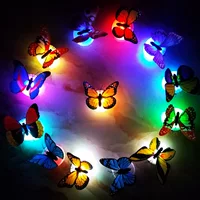 Electronic flashing realistic creative decorations on wall