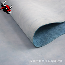雾蜡疯马皮头层真皮植鞣革黄牛皮白雾蜡擦蜡皮手工钱包革油蜡皮