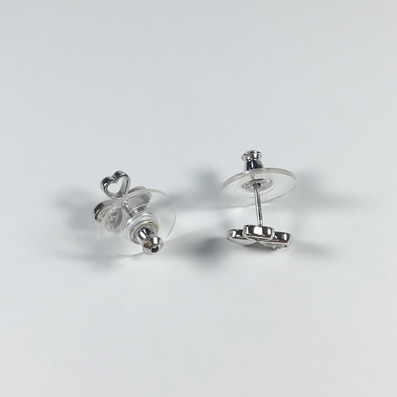 Transfronterizo de la personalidad simple plata 925 accesorios de BRICOLAJE tapones para los oídos película Frisbee venta al por mayor