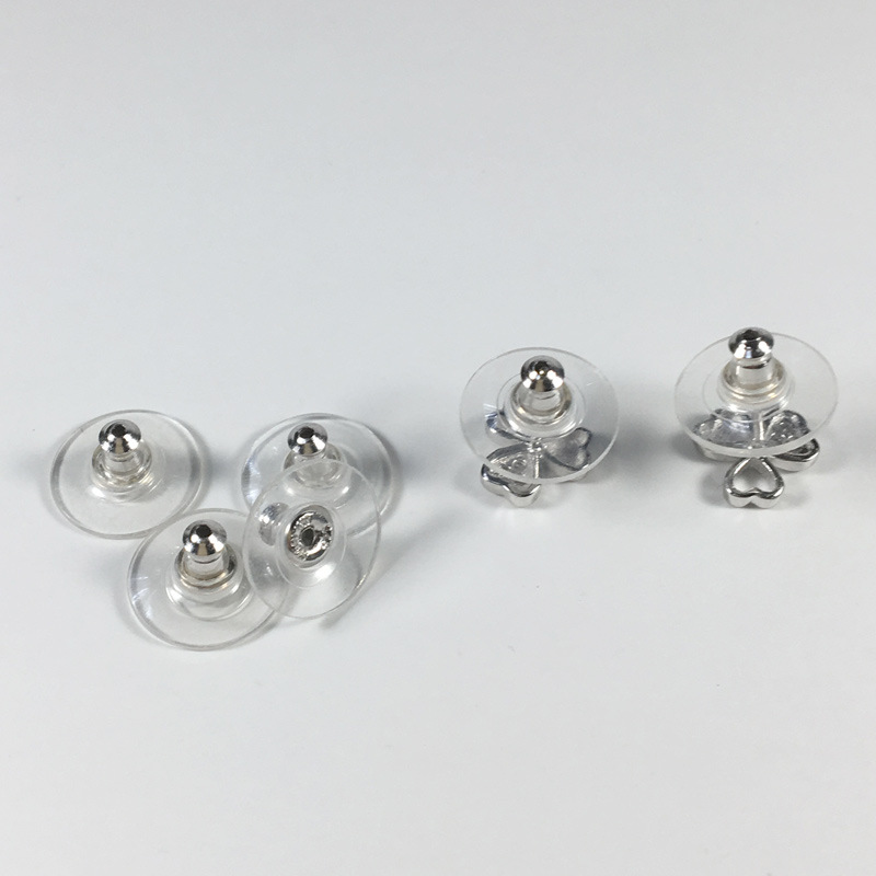 Transfronterizo de la personalidad simple plata 925 accesorios de BRICOLAJE tapones para los oídos película Frisbee venta al por mayor