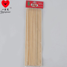 厂家供应 竹质烧烤签棉花糖竹签天然竹签一次性烧烤竹签批发