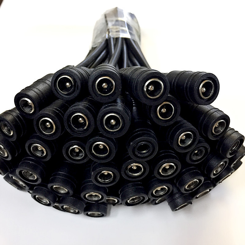 Spot DC5521 female Line DC Black White female single head 5.5*2.1mm all copper power cord DC female Spot DC5521 female Line DC Black White female single head 5.5*2.1mm all copper power cord DC female