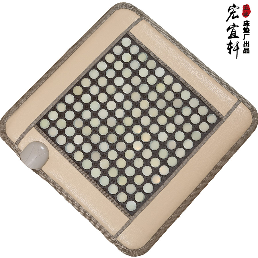 玉石坐垫 保暖加热 驱寒电热办公椅垫沙发垫坐垫地垫加热脚垫厂家