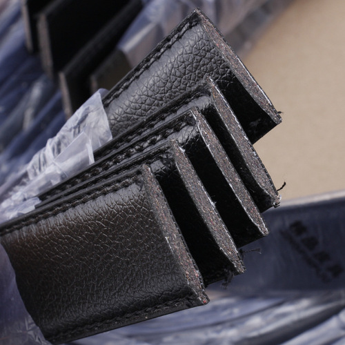 Litchi pattern men's belt, headless automatic buckle belt, body tread belt strip manufacturer wholesale