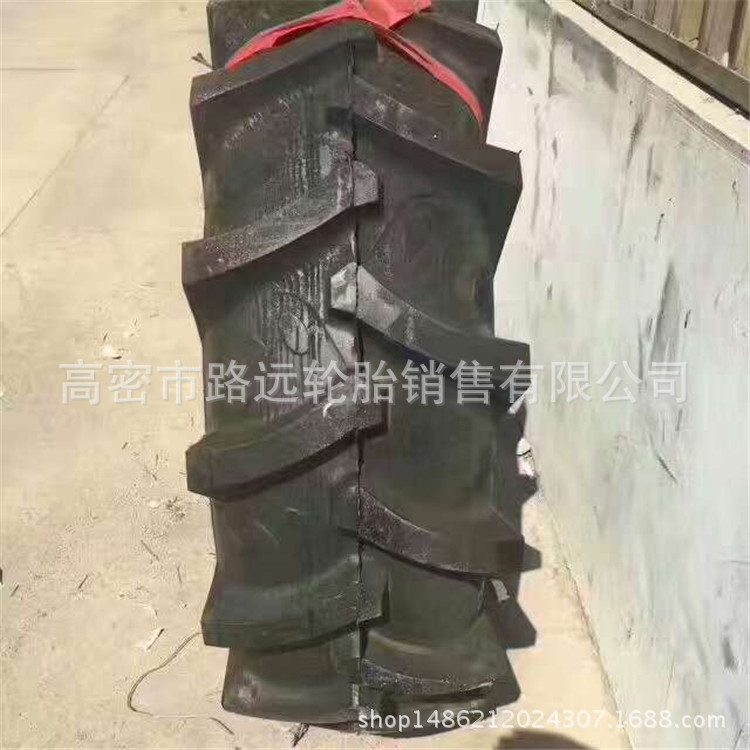联合收割机轮胎 15-24 人字花纹农用轮胎