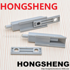 Manufacturer Direct Sale Silent Cabinet Door Straight Grey Buffer, Furniture Cabinet Drawer Door Concealed Anti-Collision Device
