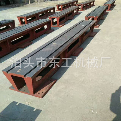 Manufactor Direct selling cast iron high-precision Automation robot work floor straight line guide equipment install base