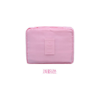 Bolsa de almacenamiento de viaje de segunda generación de gran capacidad, versión coreana, almacenamiento y organización de cosméticos, neceser de doble cremallera para mujer, impermeable y a prueba de polvo