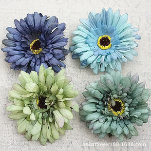 Special sale artificial flower gerbera imitation gerbera flower head fake flower handmade diy hat clothing flower