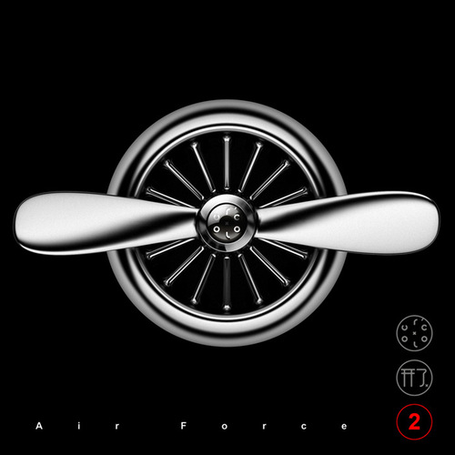 Car air outlet aromatherapy Air Force Two car balm can be rotated creative aircraft opened car perfume fragrance