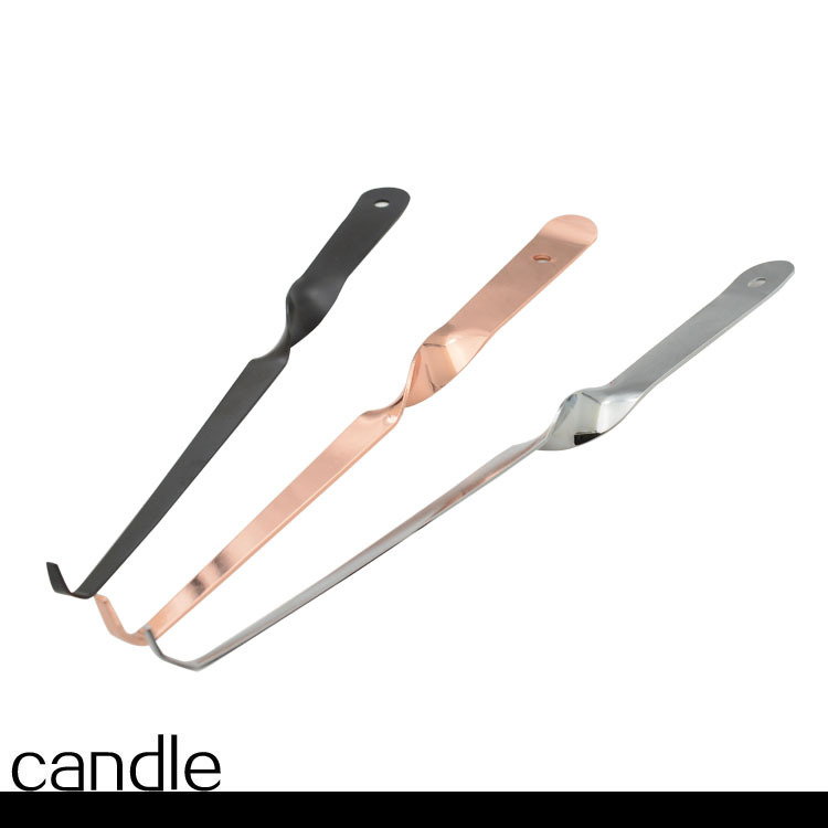Candle wick trimmer, candle hook, extinguisher, candle accessories, stainless steel candle tools, fire extinguishing hook