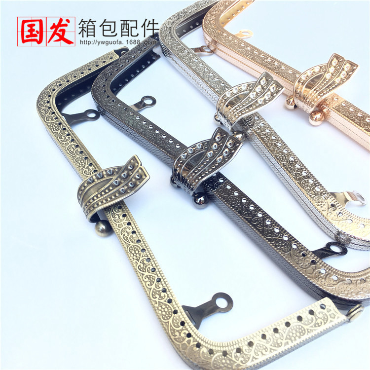 20cm cóncava cintura en relieve hojas grandes cabeza de oro cubierta de cuatro colores opcional