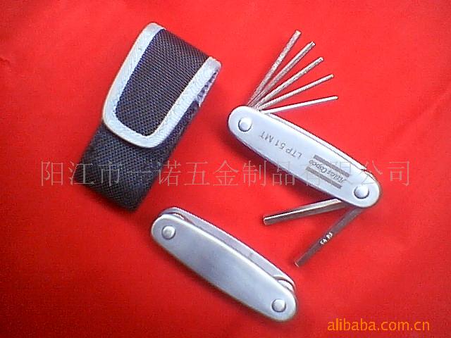 供应D-011A五金工具六角扳手 多功能钳修车工具