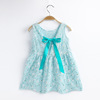 Children's summer sleevless dress sleevless, Korean style