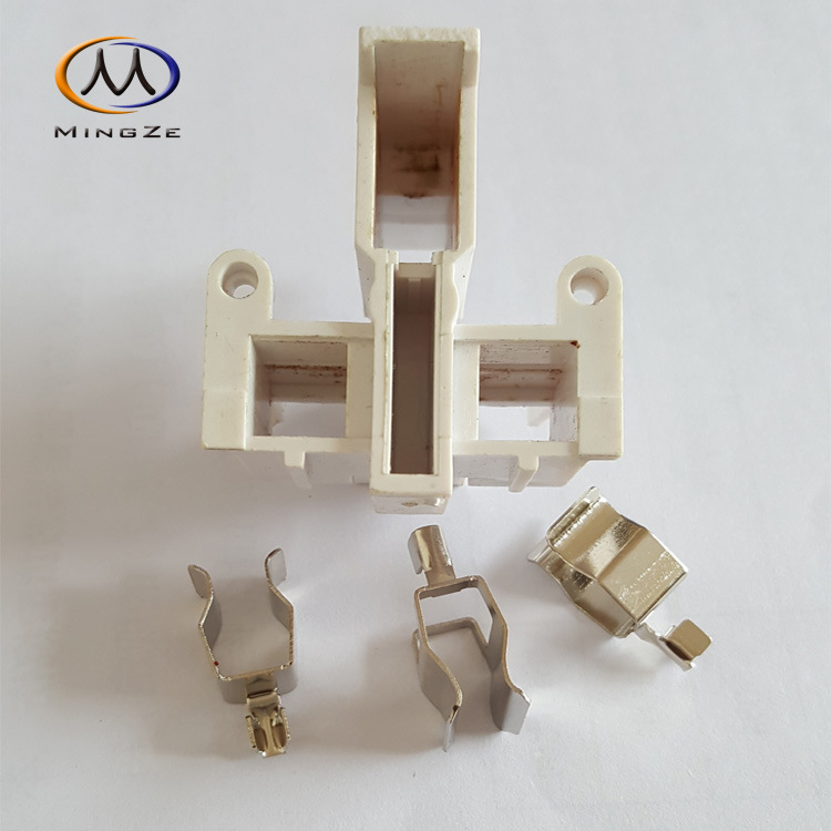 超赞 加厚英规插座16A大功率三孔插铜件 PDU电源插座五金导电弹片