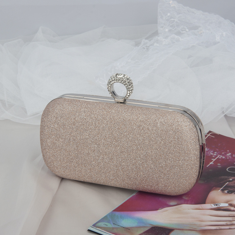 Venta caliente transfronteriza simple pu noche bolsa cheongsam vestido de noche a juego de las mujeres embrague grano tela noche bolsa