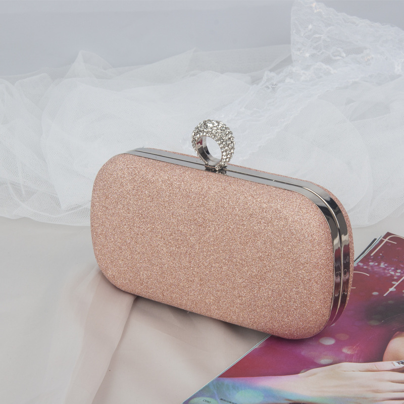 Venta caliente transfronteriza simple pu noche bolsa cheongsam vestido de noche a juego de las mujeres embrague grano tela noche bolsa