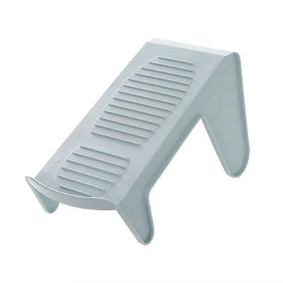 De doble capa tridimensional Zapatero de almacenamiento de plástico Zapatero de almacenamiento de zapatos organizador rack serie de color europeo y americano