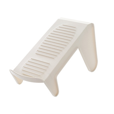 De doble capa tridimensional Zapatero de almacenamiento de plástico Zapatero de almacenamiento de zapatos organizador rack serie de color europeo y americano