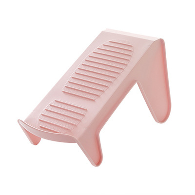 De doble capa tridimensional Zapatero de almacenamiento de plástico Zapatero de almacenamiento de zapatos organizador rack serie de color europeo y americano