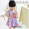 Children's summer sleevless dress sleevless, Korean style