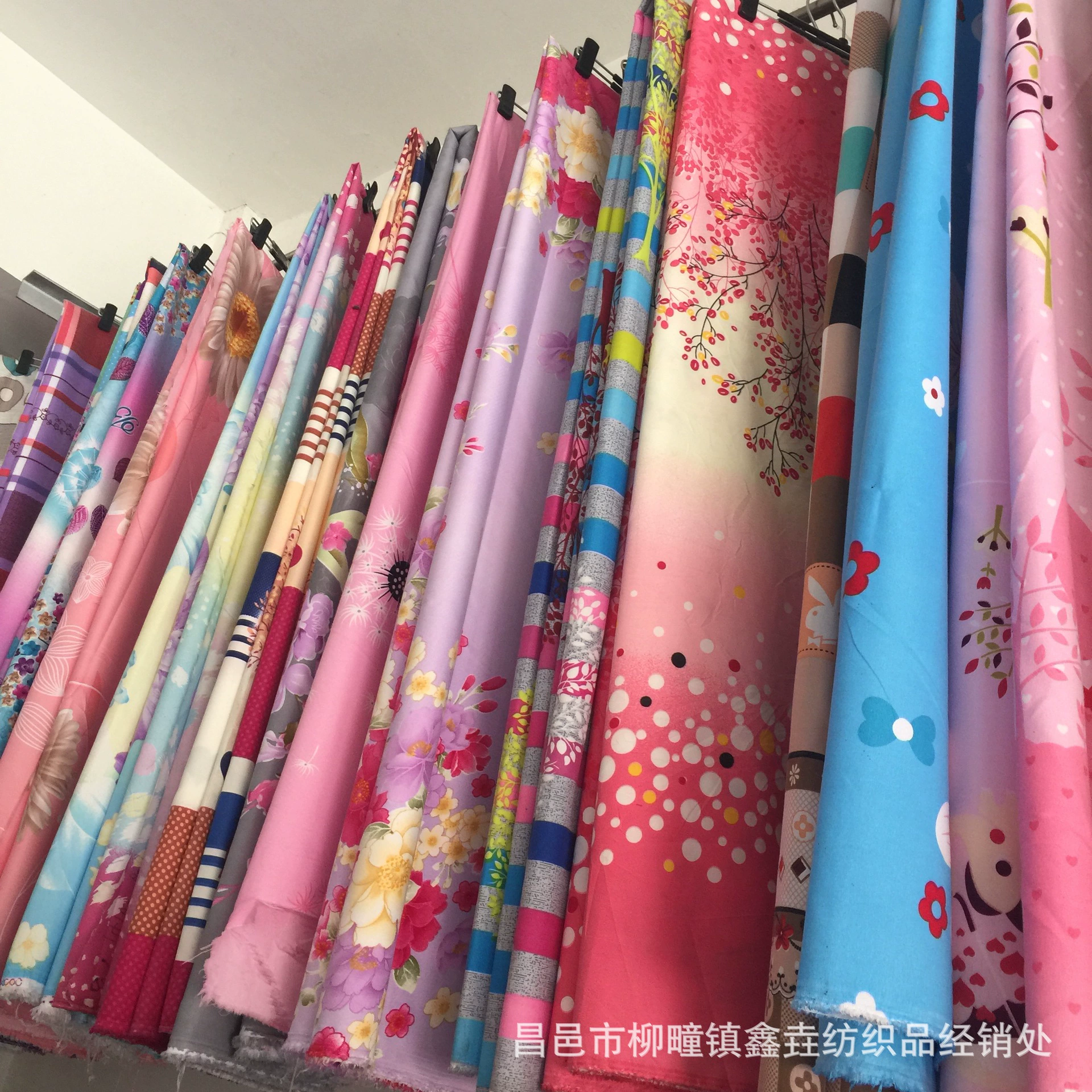 磨毛植物羊绒布料 早市赶集家纺床品面料 幅宽2.3m磨毛印花扎染布