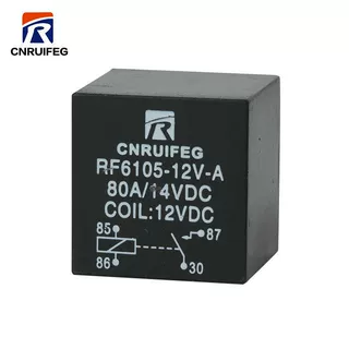 pcb80a汽车继电器一组常开12v4脚线路板短脚平脚逆变启动器jd1912