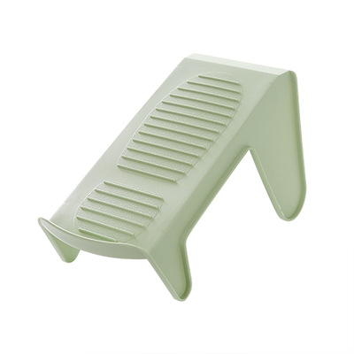 De doble capa tridimensional Zapatero de almacenamiento de plástico Zapatero de almacenamiento de zapatos organizador rack serie de color europeo y americano